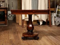 Rosewood Console Game Table - 3139965