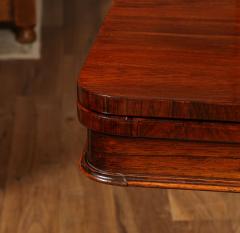 Rosewood Console Game Table - 3139966