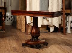 Rosewood Console Game Table - 3139969