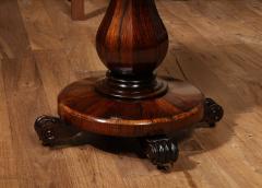 Rosewood Console Game Table - 3139971