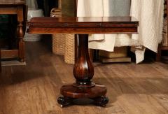 Rosewood Console Game Table - 3139974