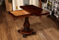 Rosewood Console Game Table - 3139976