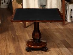 Rosewood Console Game Table - 3139977