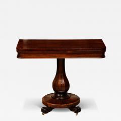 Rosewood Console Game Table - 3143589