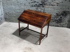 Rosewood Slant Front Desk by Sykky Iven Blode Blindheim Norway 1960 - 3701917