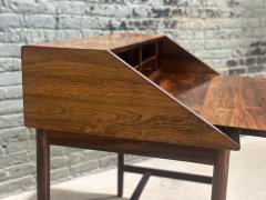 Rosewood Slant Front Desk by Sykky Iven Blode Blindheim Norway 1960 - 3701921