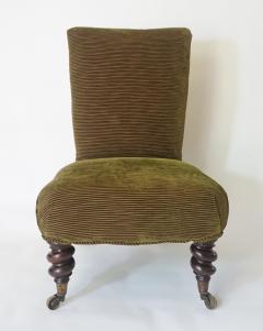 Rosewood Slipper Chair England circa 1840 - 790138