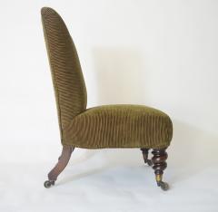 Rosewood Slipper Chair England circa 1840 - 790142