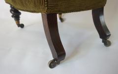 Rosewood Slipper Chair England circa 1840 - 790146