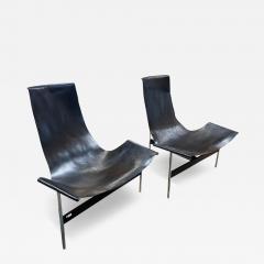 Ross F Littell Pair of 2 Lounge Chair by Katavolos Littell Kelley for Laverne International - 3987333