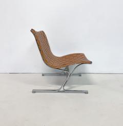 Ross F Littell Pair of Italian Mid Century Lounge Chairs by Ross Littell for ICF - 3001400