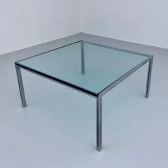 Ross F Littell Ross Littel Luar Coffee Table in Glass and Metal for Icf Padova Italy 1970s - 3389163