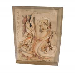 Ross Mazur Marcia Mazur Gold and Ross Mazur Mid Century Handmade Paper Sculpture - 2998053