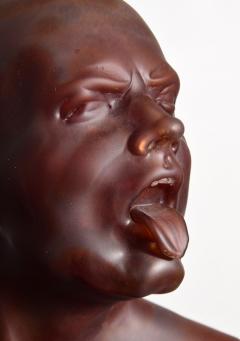 Ross Richmond Ross Richmond Glass Portrait Bust Sculpture - 3019288