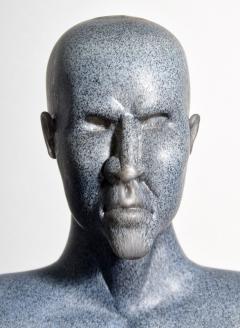 Ross Richmond Ross Richmond Glass Portrait Bust Sculpture - 3019329