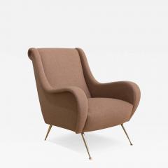 Rossi di Albizzate Mid Century Italian Armchair Attributed to Giuseppe Rossi Di Albizzate - 3527388