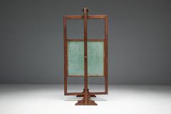 Rotating Antique School Chalkboard France Early 20th Century - 4243999