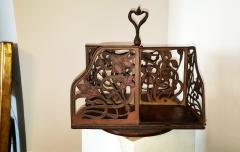 Rotating Art Nouveau Bookcase - 1202132