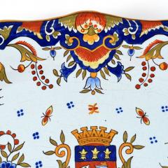 Rouen Armorial Platter France 18 19th Century - 174941