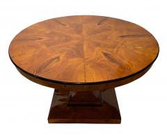 Round Biedermeier Dining Table Ash Veneer Austria Vienna circa 1825 - 1325541