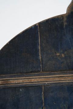 Round Blue Painted Swedish Bread Board - 3100108