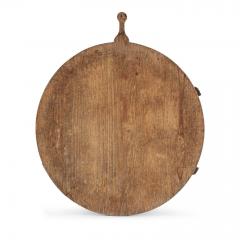 Round Blue Painted Swedish Bread Board - 3100110