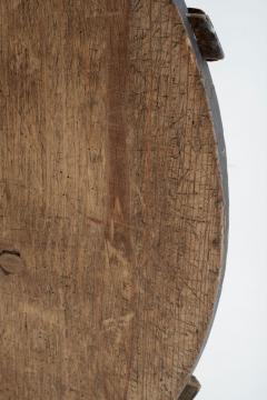 Round Blue Painted Swedish Bread Board - 3100114