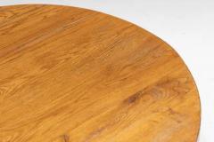Round Brutalist Coffee Table France 1950s - 3522903