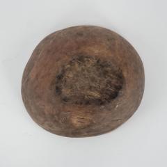 Round Hand Carved Swedish Rootwood Bowl - 3137823