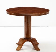 Round Inlaid Top Table - 3100155