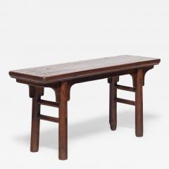 Round Leg Courtyard Bench - 4205068