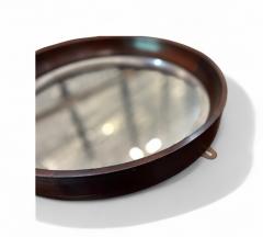 Round Mirror in Hardwood by Sergio Rodrigues c 1960s - 4336974