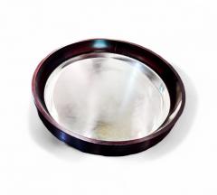 Round Mirror in Hardwood by Sergio Rodrigues c 1960s - 4336979
