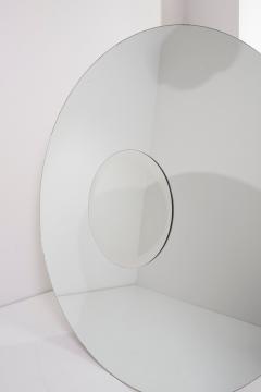 Round Mirror with New LED Lights 1970s - 2347395