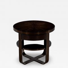 Round Modern Side Table Art Deco Inspired - 3520590