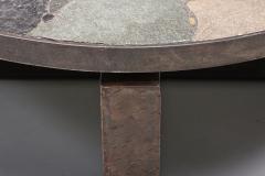 Round Mosaic Stone Coffee Table 1950s - 2611003