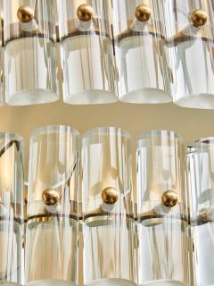 Round Multi Layers Glass Chandelier - 4730706