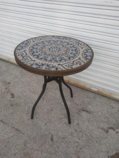 Round Patio Tile Top Pedestal Table by Stylewell - 3820747