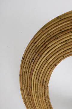 Round Rattan Mirror - 4498288