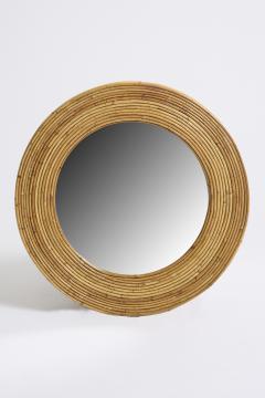 Round Rattan Mirror - 4498289
