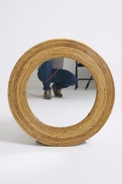 Round Rattan Mirror - 4498292