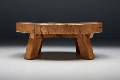 Round Rural Coffee Table 1950s - 2696101