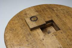 Round Rustic Coffee Table with Ring I 1960s - 2335339