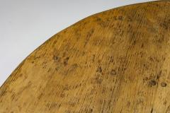 Round Rustic Coffee Table with Ring I 1960s - 2335344