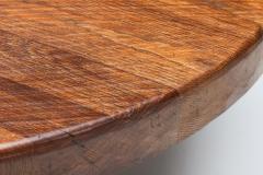 Round Rustic Wabi Sabi Coffee Table 1950s - 2478853