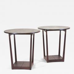 Round Topped Tapered Frame Side Table - 3832650