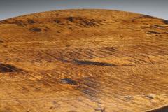 Round Wabi Sabi Rustic Coffee Table 1940s - 2558770