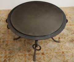 Round Wrought Iron Table - 872834