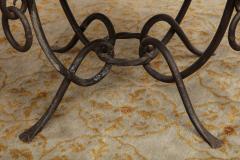 Round Wrought Iron Table - 872839