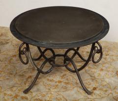 Round Wrought Iron Table - 872841